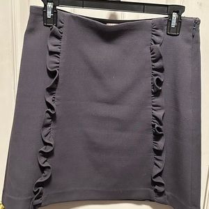 Dark gray skirtfrom the Loft, size 2.